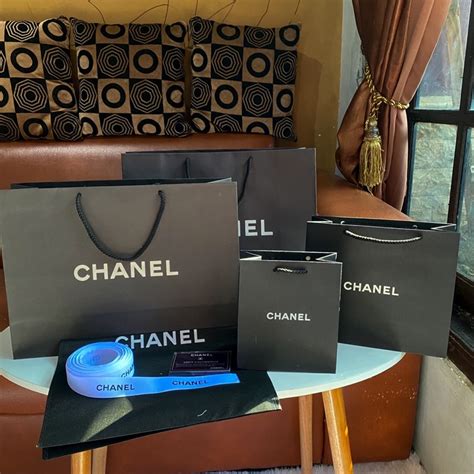 Las mejores ofertas en Bolsas de Regalo de Papel CHANEL 